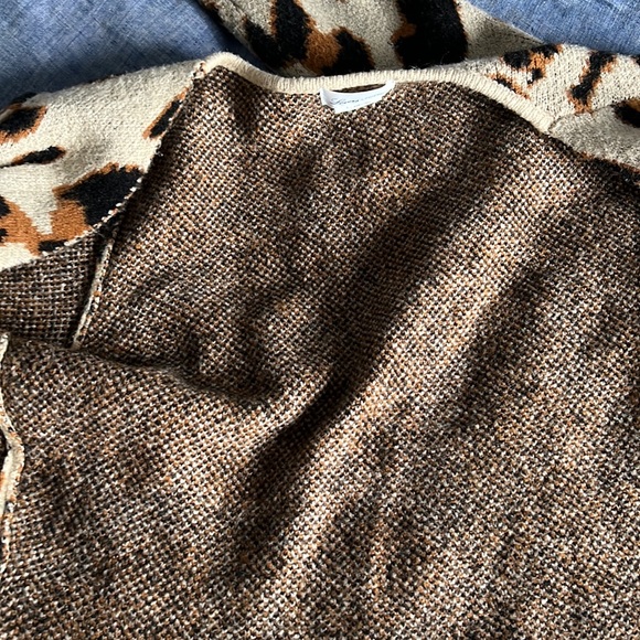 Lovers and Friends wrap sweater in Leopard - Picture 7 of 8